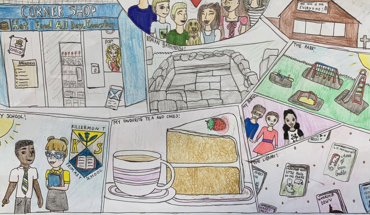 Daisy Matheson - P7 at Killermont Primary - entry for 'What I See in Bearsden' primary schools competition