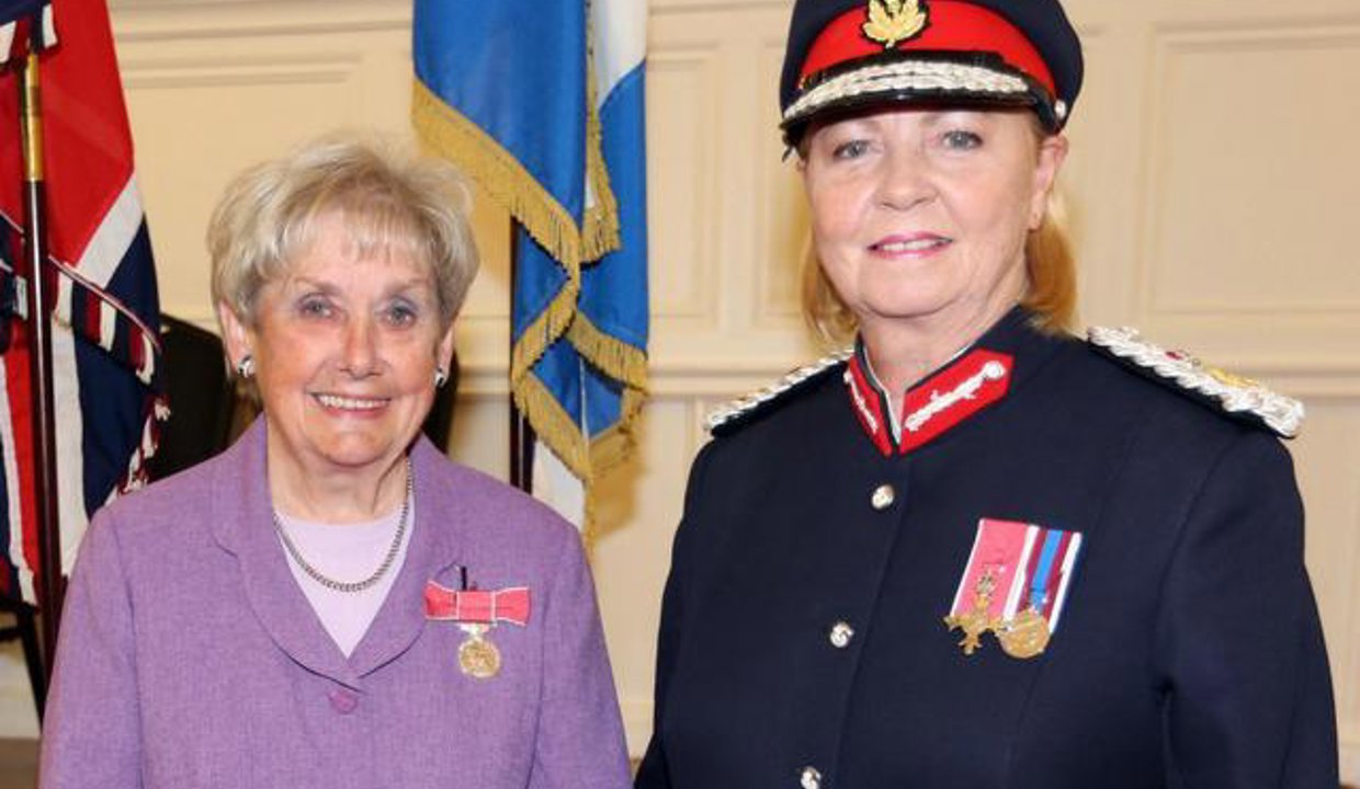 Joyce and Lord lieutenant