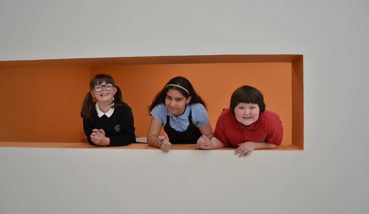 Three woodland view pupils