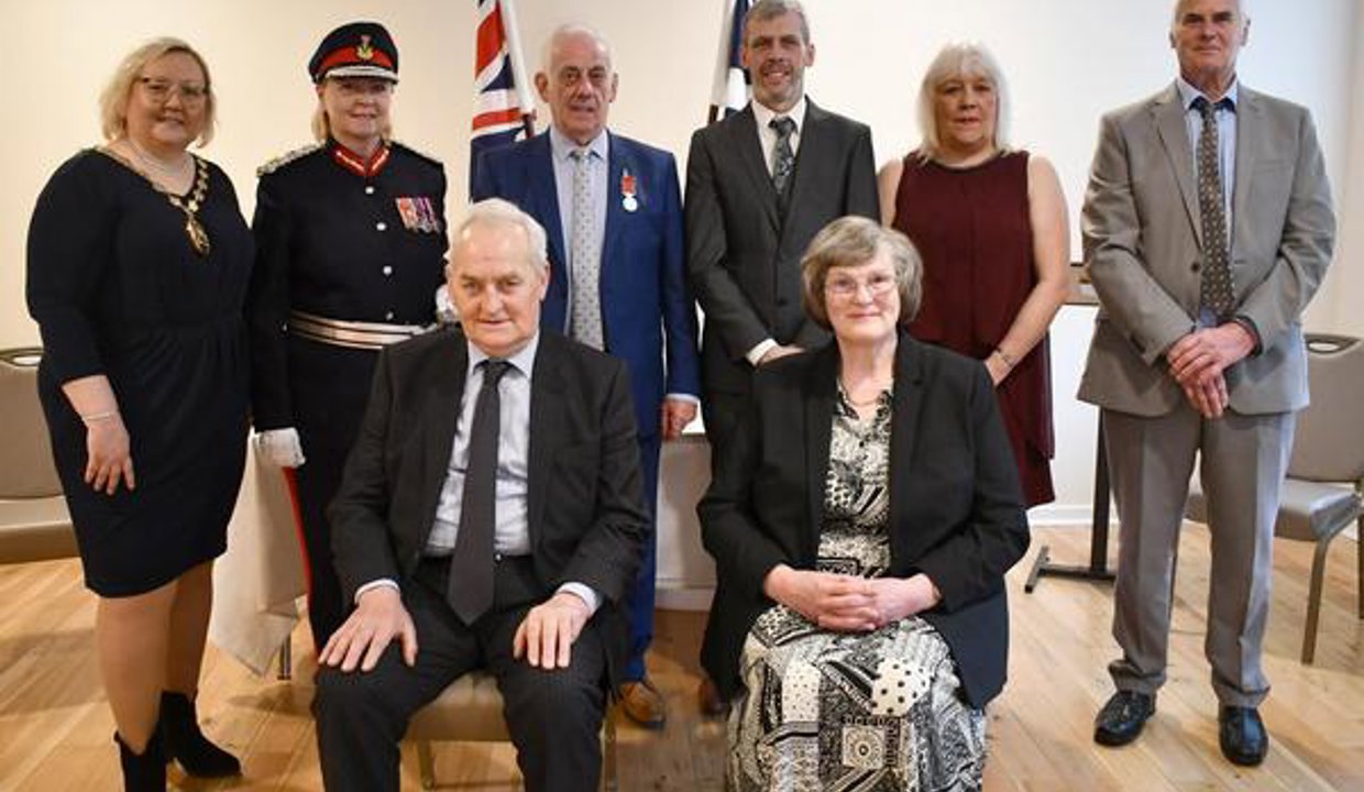 Billy, provost, lord Lieutenant and family