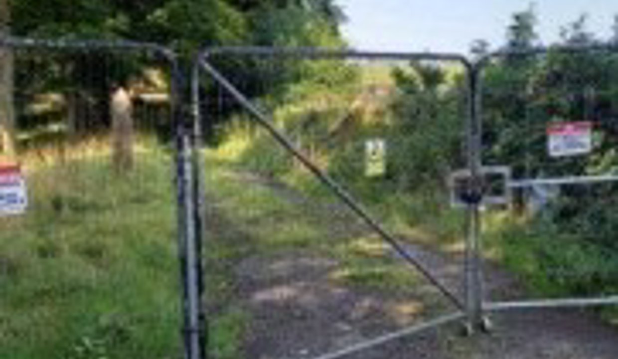 As the picture shows, there were several routes labelled on the map in Torrance that were inaccessible due to either a lack of access or poor condition.