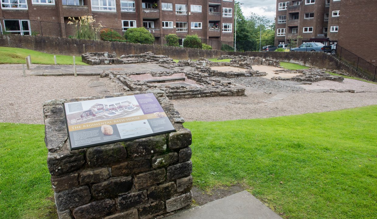 the roman baths located in East Dunbartonshire