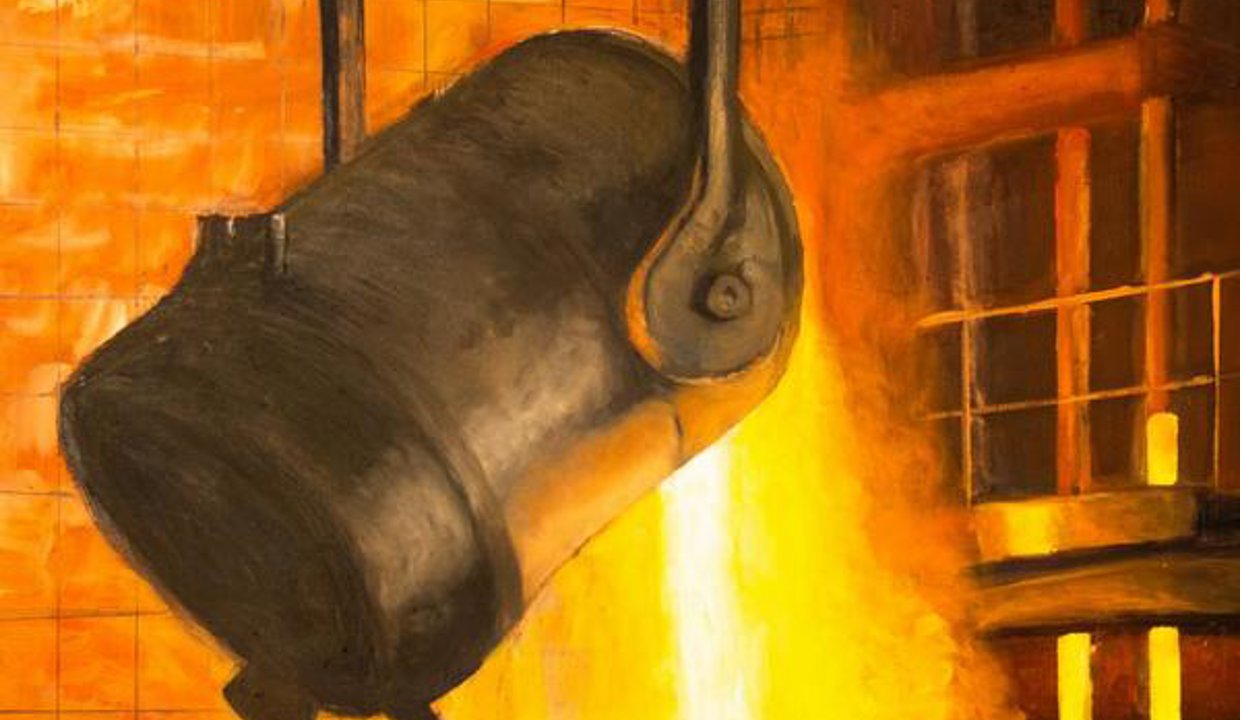 Roger McNulty Painting of stage light