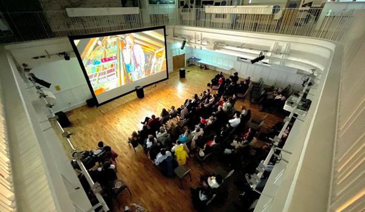 The Kirky Picture Palace - audience watching film